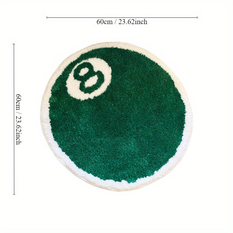 CLASSIC 8 BALL RUG