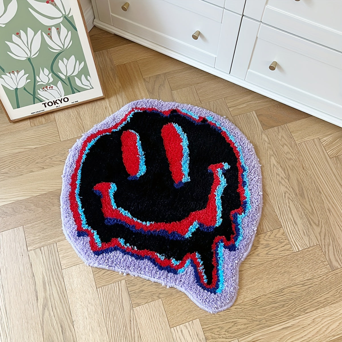 DRIPPY FACE RUG